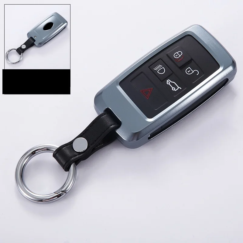 Автомобильный брелок для ключей из алюминиевого сплава чехол Обложка Land Rover Range