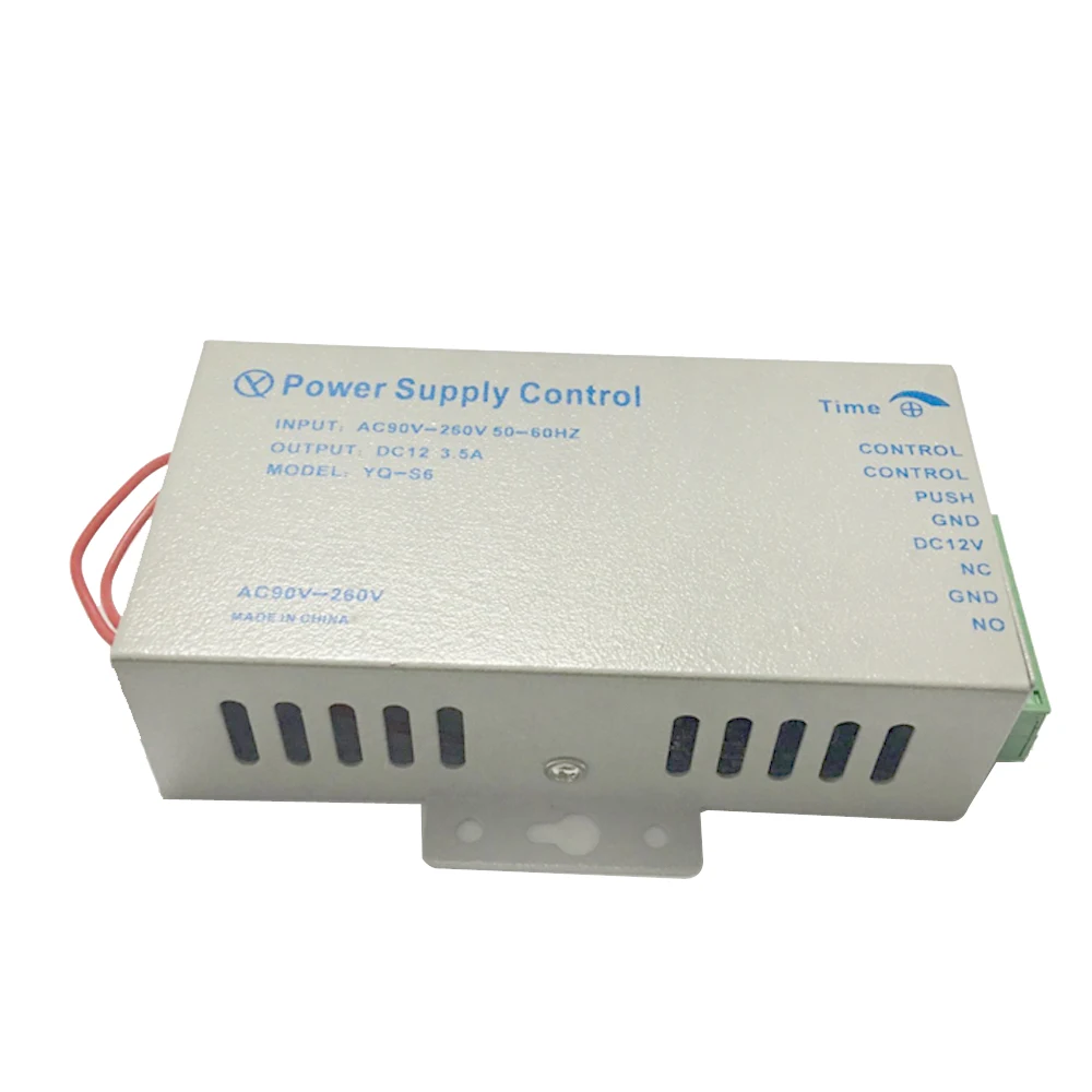 

Система контроля доступа DC 12V 3.5A/5ADoor 90 ~ 260V, управление для адаптера, переключателя питания, устройства доступа переменного тока