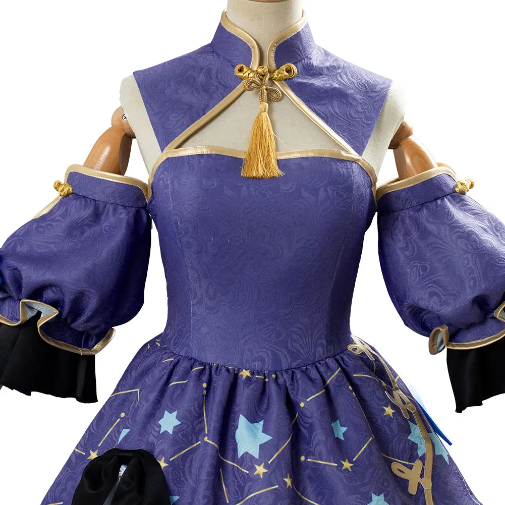 

FGO Leonardo da Vinci Lily Costume Dress Uniform Caster Shanghai 2019 Festival Fate Grand Order Cosplay Women Gown