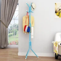 simple metal coat rack assembled living room floor hat clothing display stand home furniture multi hooks hanging clothes hogard