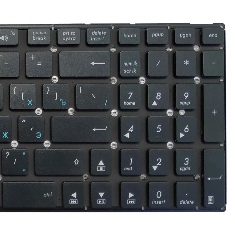New Laptop Russian Keyboard for Asus X501 X501A X501U X501EI X501XE X501XI RU Black | Компьютеры и офис