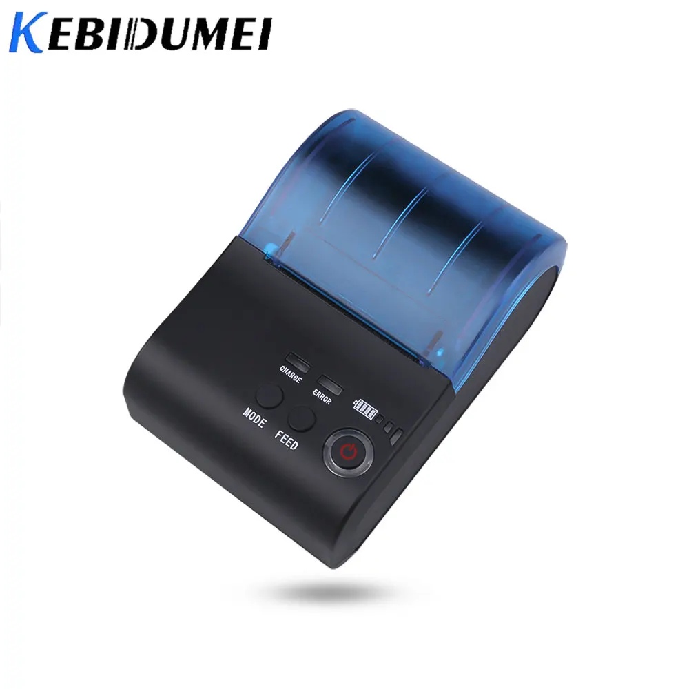 Kebidumei Мини Bluetooth Портативный термопринтер для телефона пос этикетка одежды цена