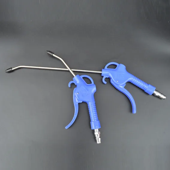 Синяя ручка медный провод пластиковый дующий пылезащитный пистолет длинный и