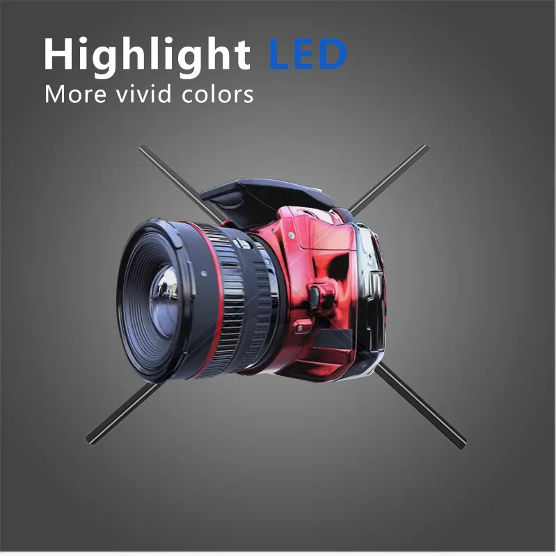 3d голографический проектор для невооруженного глаза 72 см 960 шт. Wi-Fi светодиодный