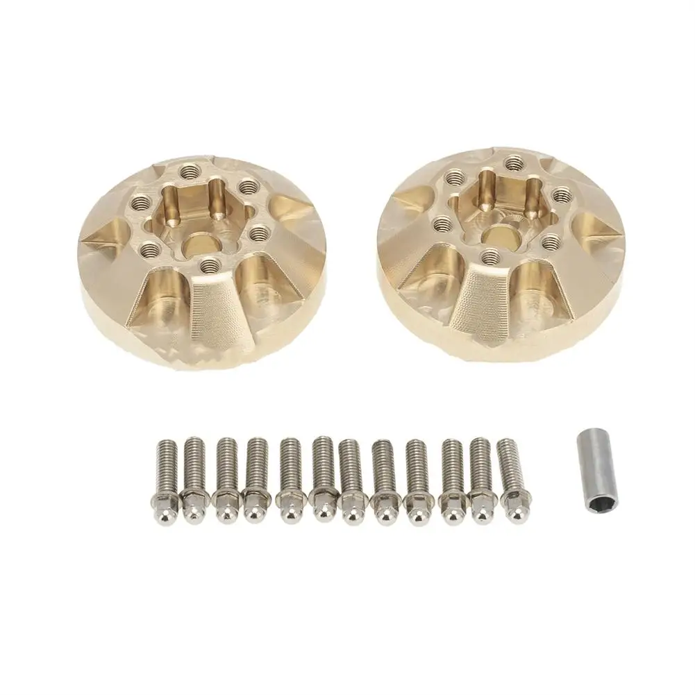 

1 пара колёсных втулок, противовес, имитация альпинистской модели автомобиля 1,9 2,2, Латунная муфта, увеличенные аксессуары 3 мм