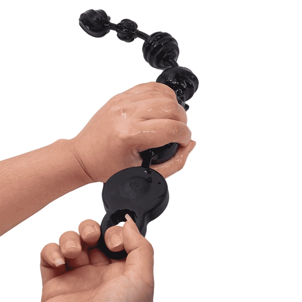 Мощная силиконовая Анальная пробка 3 мотора анальная секс-игрушка расширитель