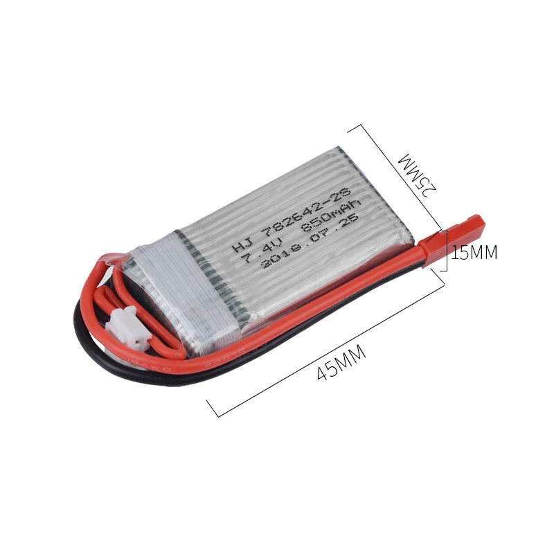 7 4 V 850mAh 20C Lipo батарея и зарядное устройство для RC дистанционного управления