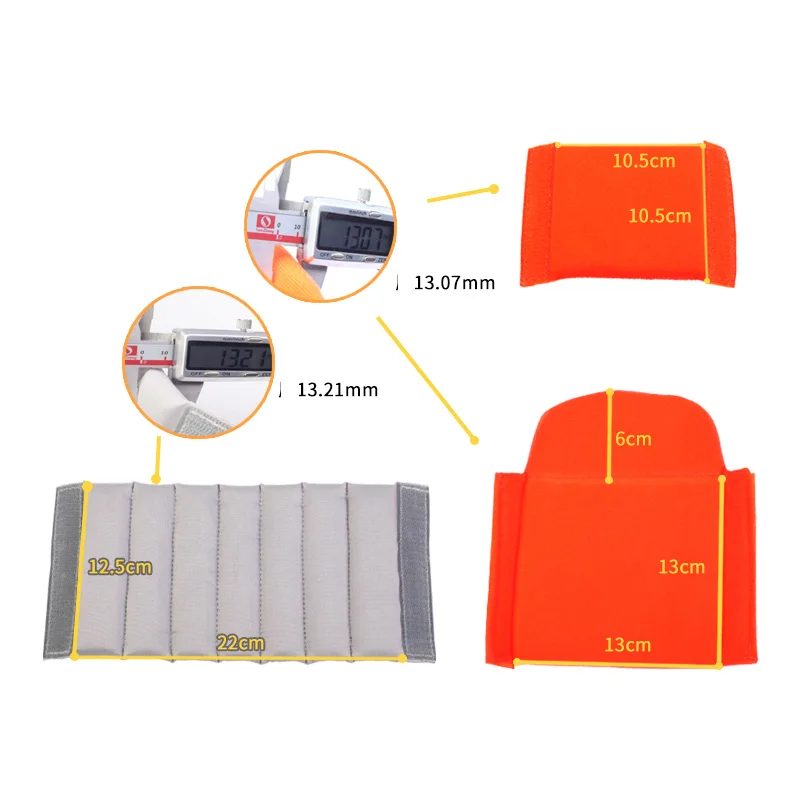 Roadfisher оранжевая цветная антиэкструзионная вставка для камеры разделитель