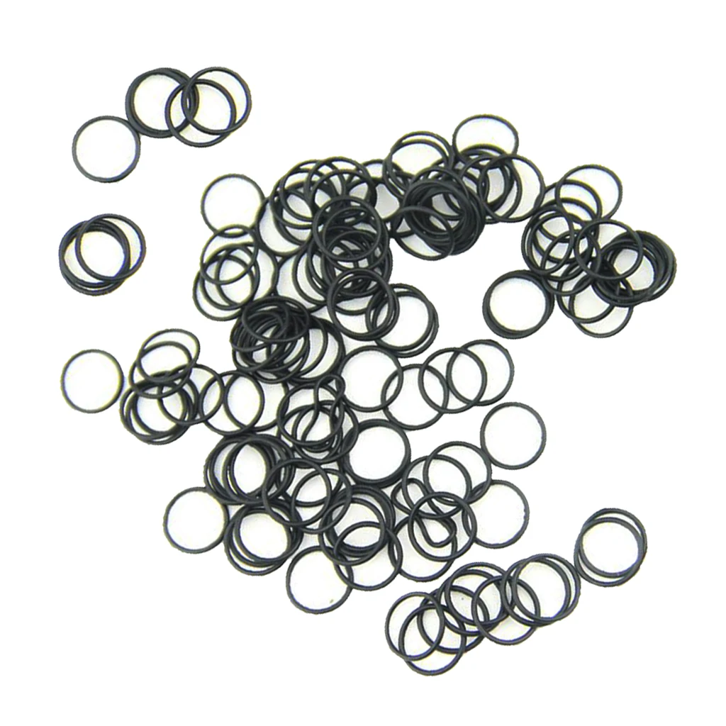 

50pcs/set Lightweight Trumpet Parts Rubber Tuning Tube Ring Anti-Noise Accessory 12mm Dia
