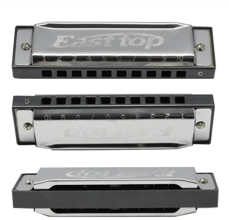 Easttop 10 отверстий гармоника Bluetooth C Key woodwind музыкальный инструмент диатоническая