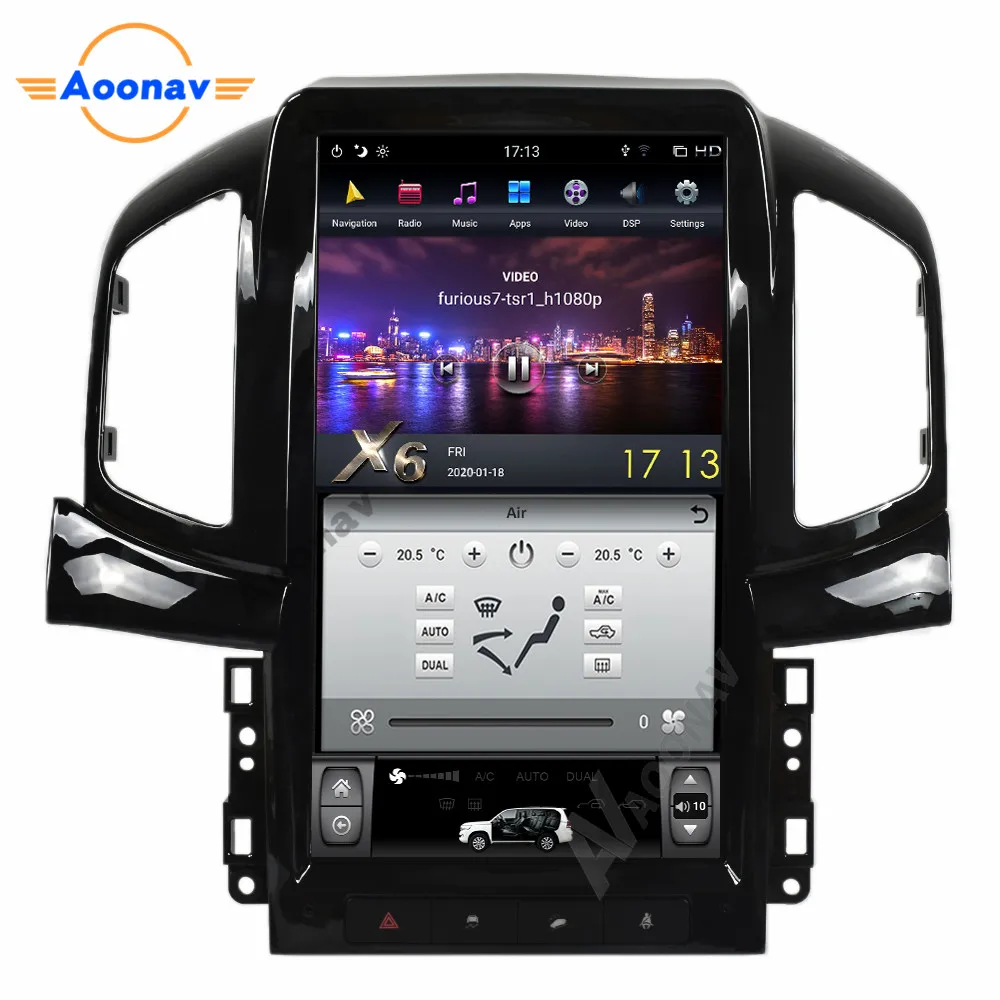 Автомобильный мультимедийный проигрыватель с GPS-навигацией 13 6 дюйма 2din Android для