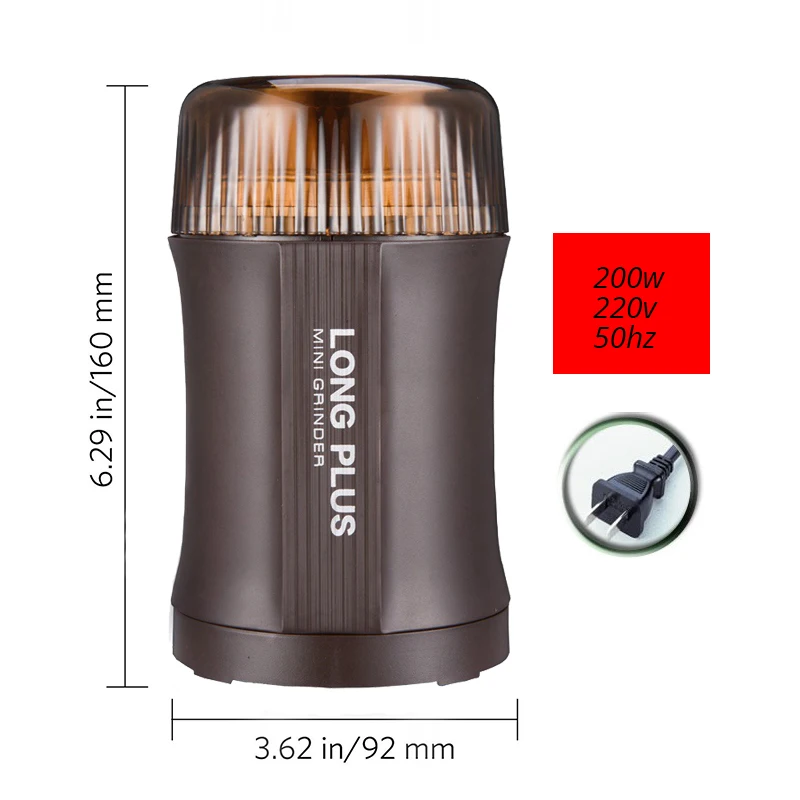 Кофемолка кофемолка с лезвием из нержавеющей стали также используется для