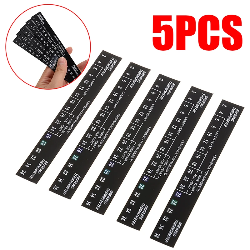 5 шт. клейкая лента термометр для домашнего пивоварения температурная наклейка