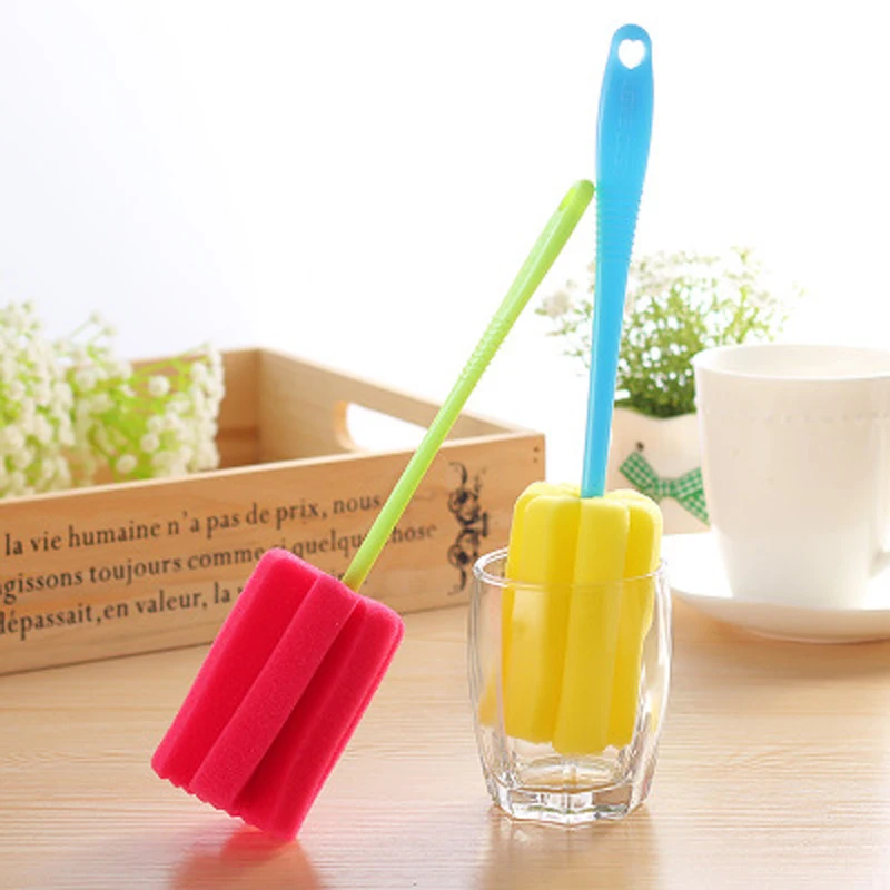 1 шт. Съемная Бутылка Для Воды термос чистящие инструменты губка для бокалов