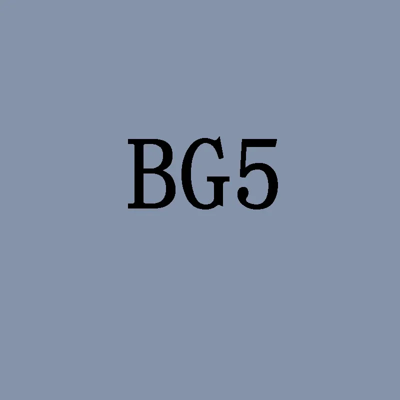 BG5 1 шт., 168 цветов, эскизный маркер, маслянистая художественная школьная Ручка, двуглавый, товары для рукоделия, маркеры для рисования, маркеры, набор, манга - Цвет: BG5