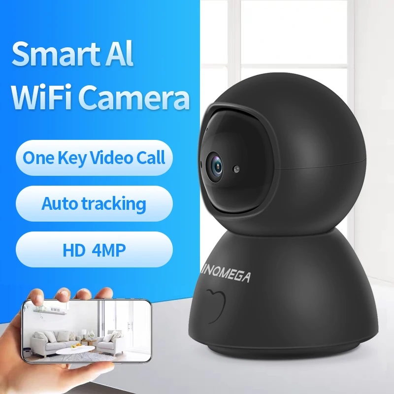 

INQMEGA 1080P IP камера, один вызов, радионяня, WiFi, автоматическая камера слежения, комнатная камера безопасности, камера видеонаблюдения, Wir