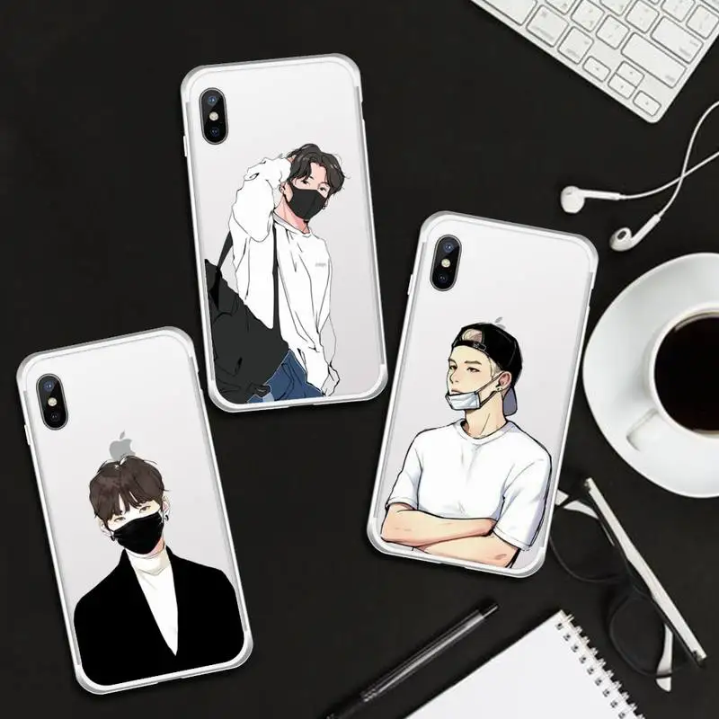

Agust D Suga Korean pop singer Phone Case Transparent for iPhone 6 7 8 11 12 s mini pro X XS XR MAX Plus cover funda shell