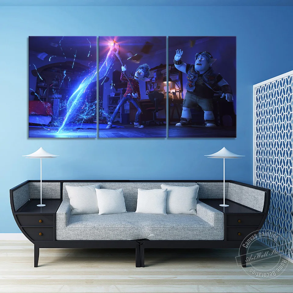 

3 шт., картина из мультфильма Иан и ячмень без рамки