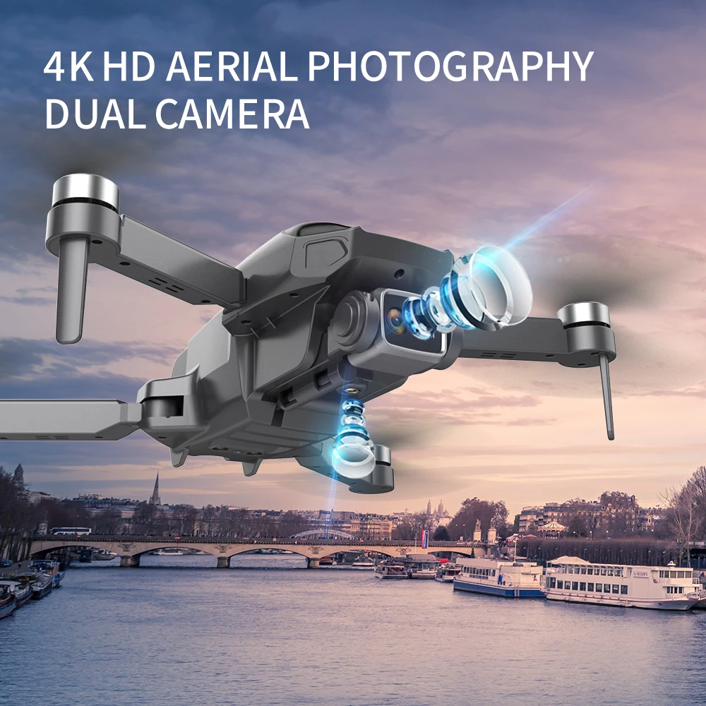 2021New G21HR мини-Дрон 4KHDdualcamera GPS Аэрофотосъемка складной и портативный Квадрокоптер