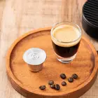Кофеварка из нержавеющей стали, многоразовая капсула для кофемашины Nespresso, многоразовый фильтр