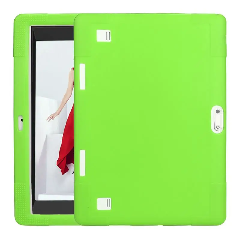 

Tablet Case 10 Inch Tablet Shockproof Silicone Cover Dustproof Waterproof Soft Protective Case Cover for Tablet PC