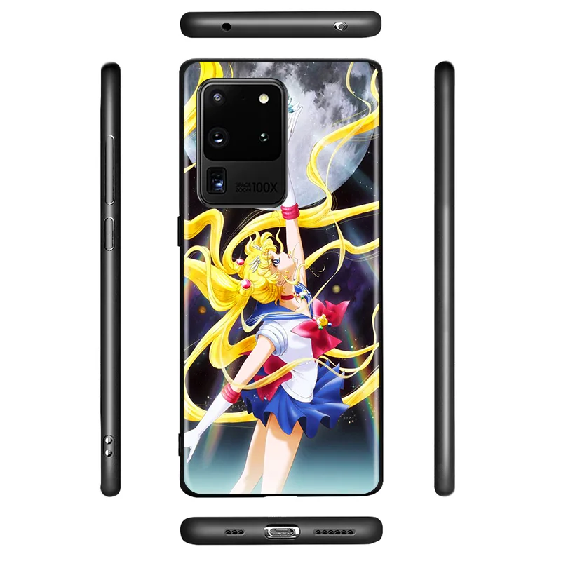 

Anime Sailor Moon for Samsung Galaxy S20 FE Plus Ultra Lite A12 A42 A91 A71 A51 A21S A21 A11 5G Phone Case