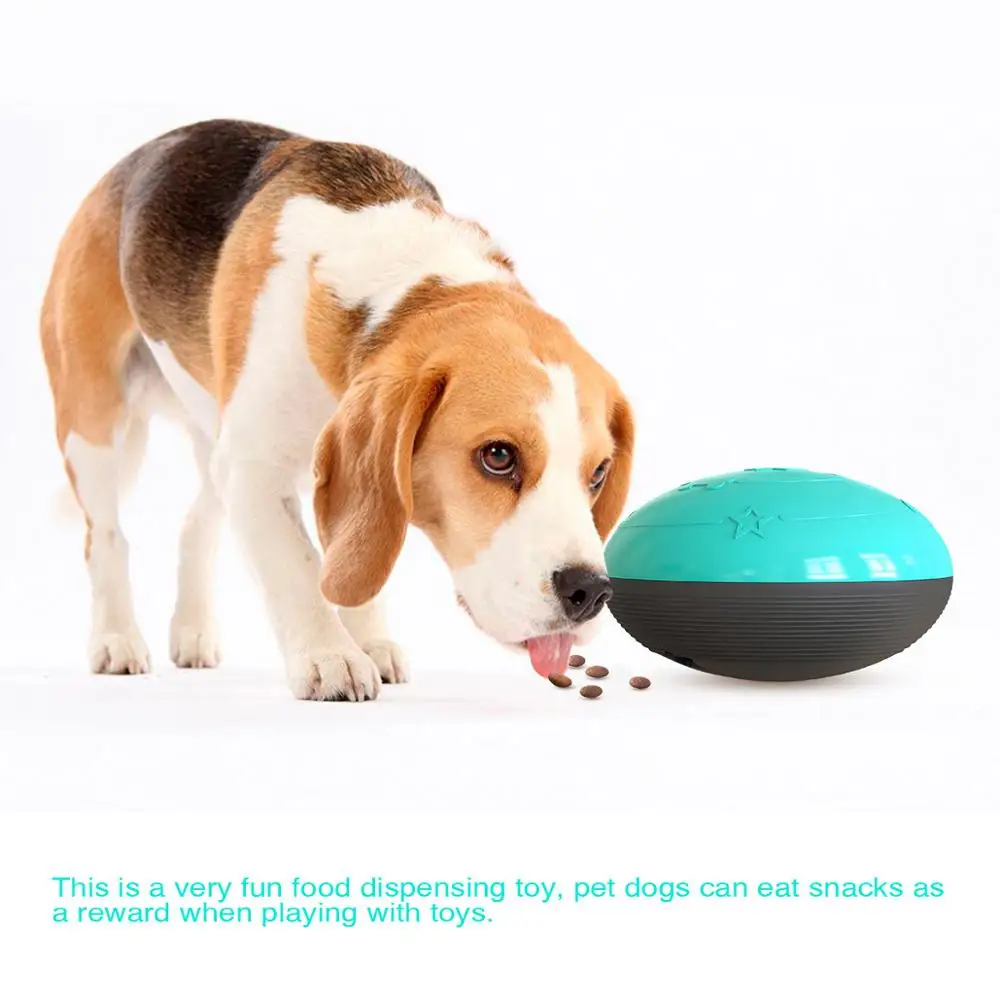 

Pet Dogs Interactive Vocal Toys Leaking Food Squeaking Sounding Ball Chewing Toy Interactive dog toy