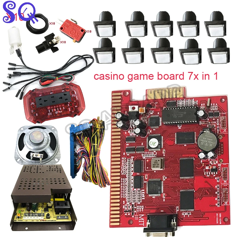 Набор для покерной игры в казино 7 1 материнская плата со слотом дюйма 33 мм