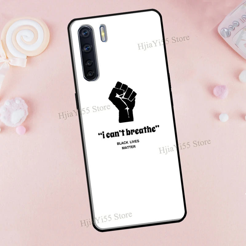 Black Lives Matter Fist Case For OPPO A5 A9 A31 A53 2020 A1K A3S A5S A52 A72 Find X3 Pro F5 F7 A15 A83 A91 Cover images - 6
