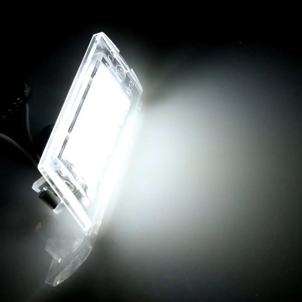 

2pcs/set LED License Number Plate Lamp Light for BMW E53 X5 E83 X3 Error Free Pure White