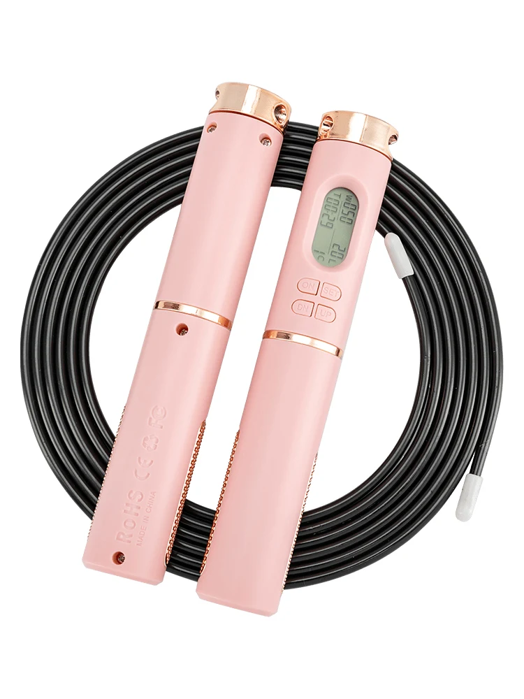 구매 스마트 피트니스 점프 로프 체중 감소 운동 장비 휴대용 무거운 점프 로프 체육관 실내 쿠어다 살타르 홈 운동 DF50TS