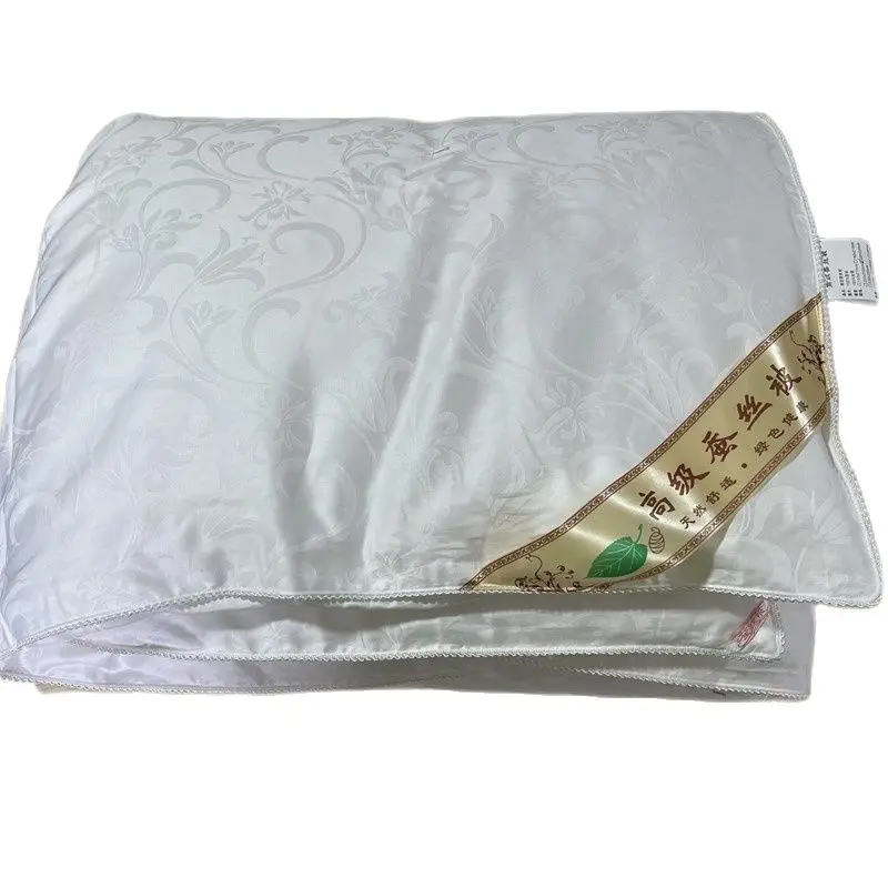 Одеяло из натурального шелка тутового шелкопряда длинное одеяло 100% нитей легкое