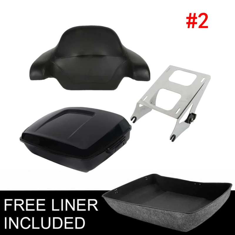 Комплект для езды на мотоцикле стойка багажника Harley Tour pak Touring Street Electra Glide Road King FLHR