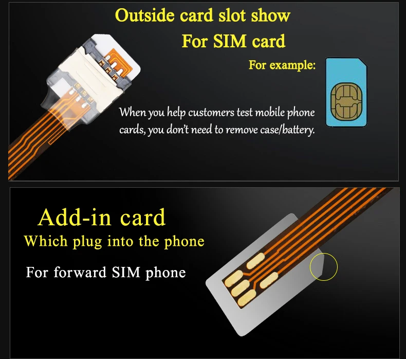 Многофункциональная большая SIM карта адаптер для карты торговое оборудование