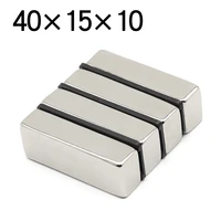 12510 pcs 40x15x10 block ndfeb neodymium magnet n35 super powerful imanes permanent magnetic 401510