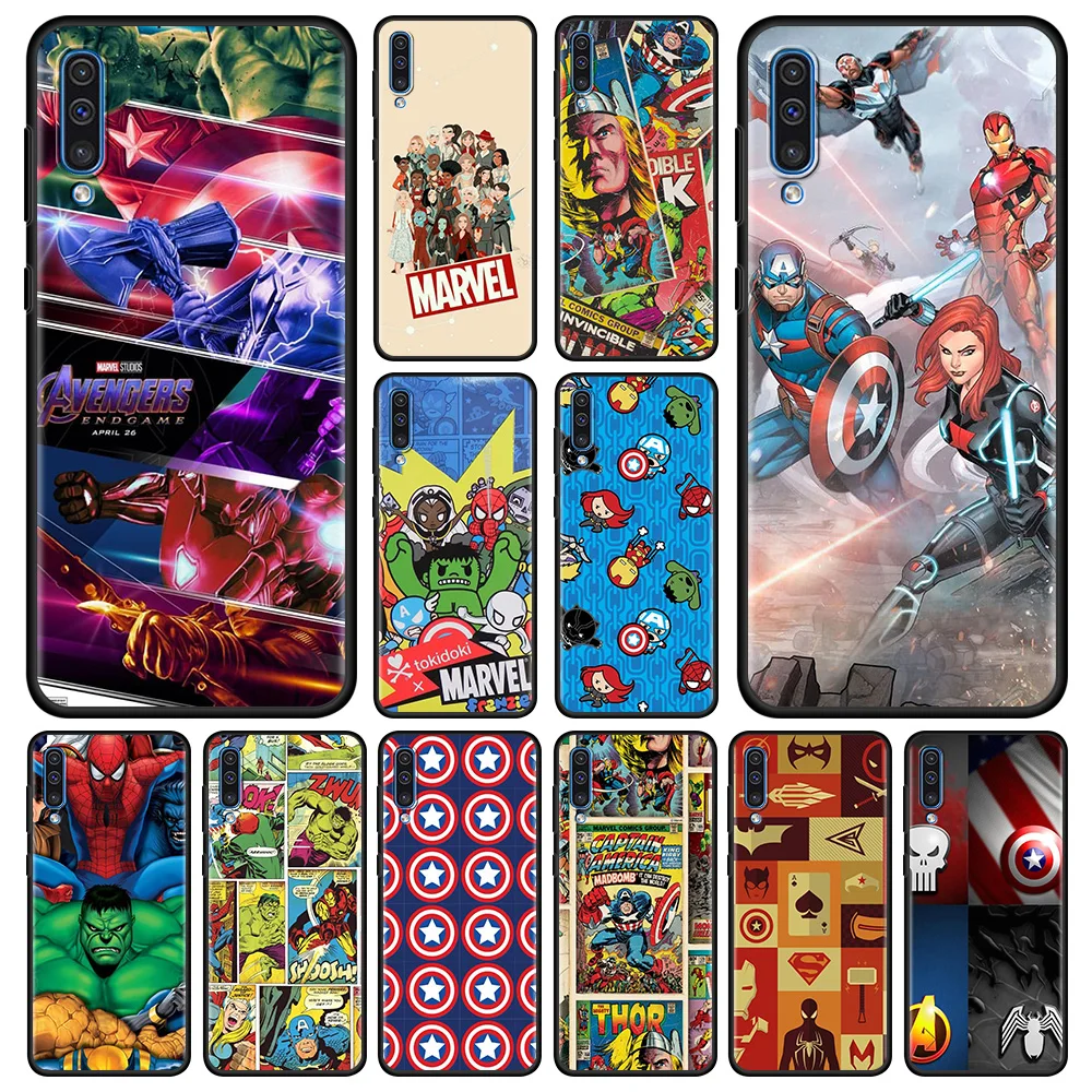 

Marvel Avengers Battle For Earth Phone Case For Samsung A50 A70 A10 A30 A40 A20e A20s M31 M30s M51 M31s M22 M62 M52 M32 5G