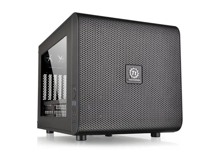 Core V21 настольная сборка с водяным охлаждением маленькая itx Основная коробка