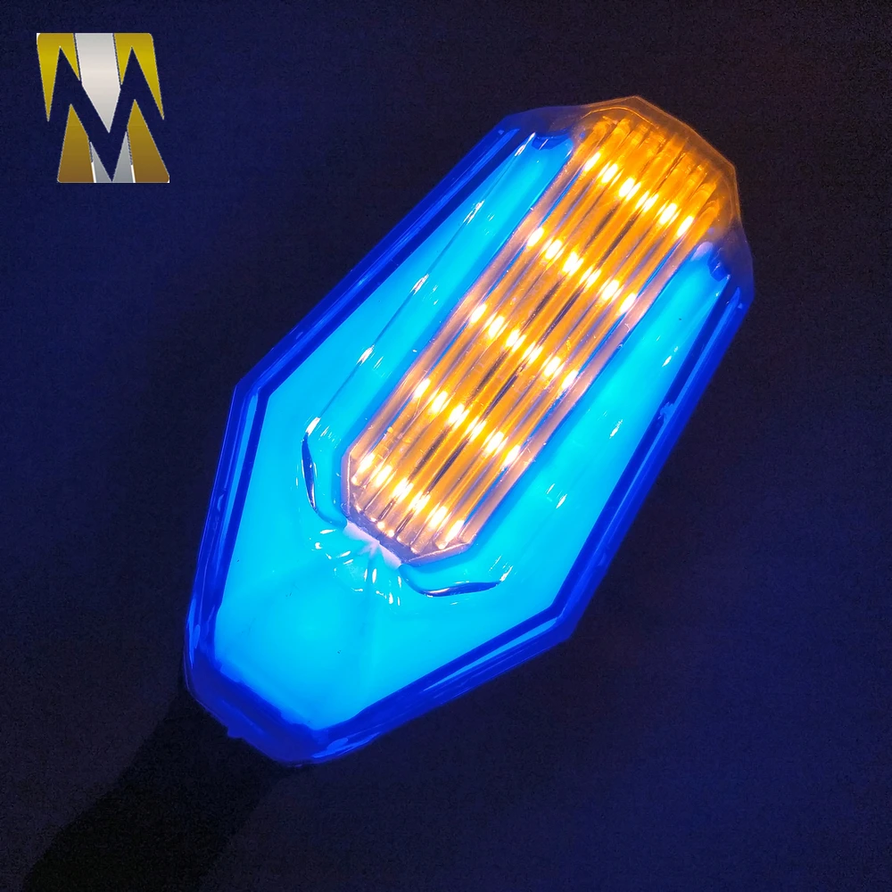 12V LED 8 мм винтовой болт Универсальный мото Фонарь указателя поворота для
