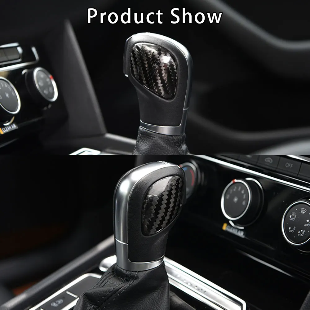 Автомобильная ручка переключения передач из углеродного волокна декоративная