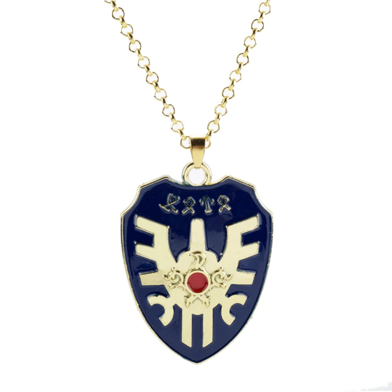 Ожерелье с подвеской изображением аниме-ролевой игры воина/квеста/Kuesuto