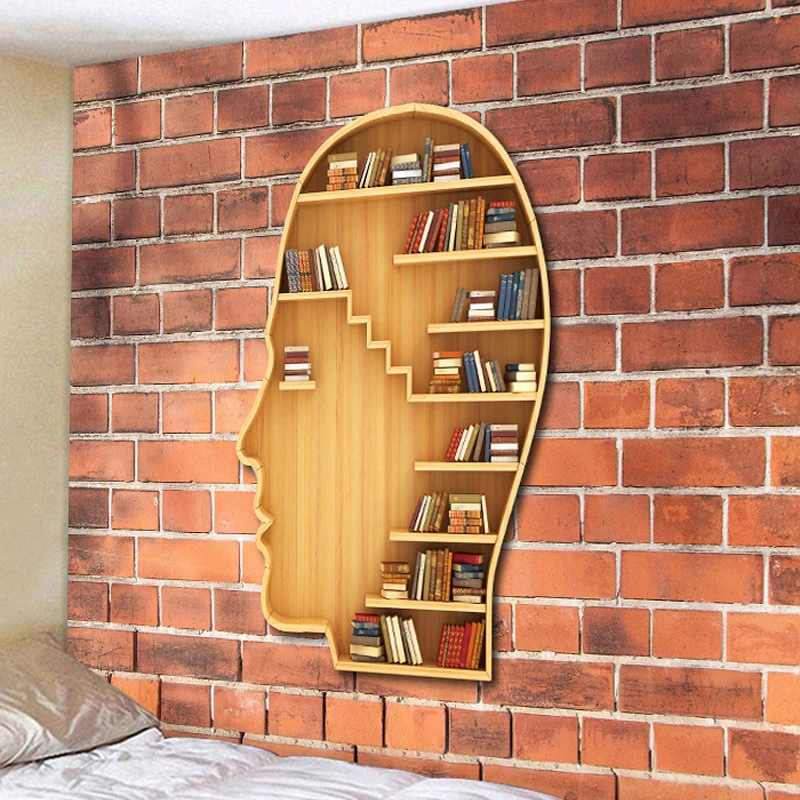 3D каменный настенный декоративный гобелен картина одежда поделка фон Декор