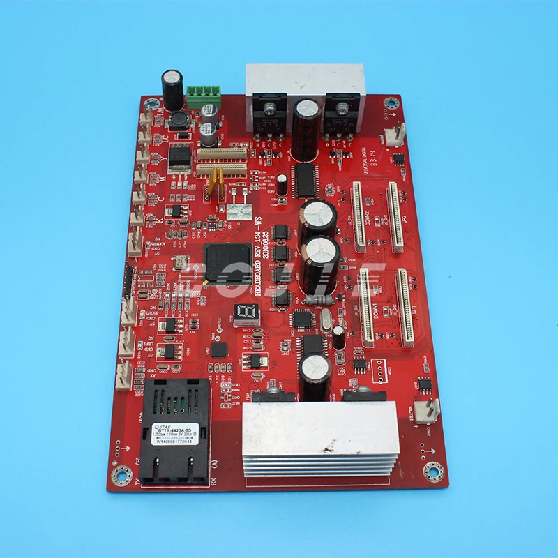 Для Galaxy UD 181LB/UD 1812LB/UD 2512LC dx5 head board V1.34 в красном цвете|Детали принтера| |