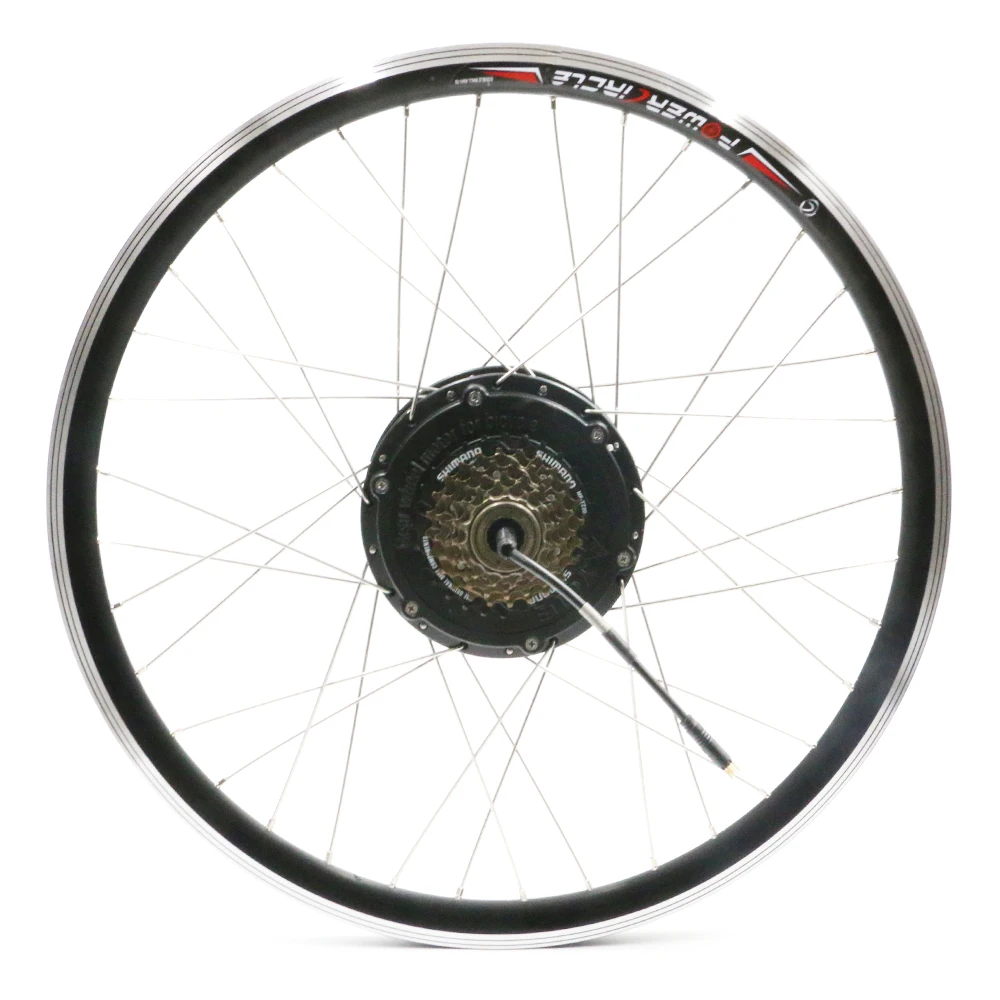 36 в 500 Вт электромотор свободное колесо 6/7 скоростной мотор бесщеточный комплект