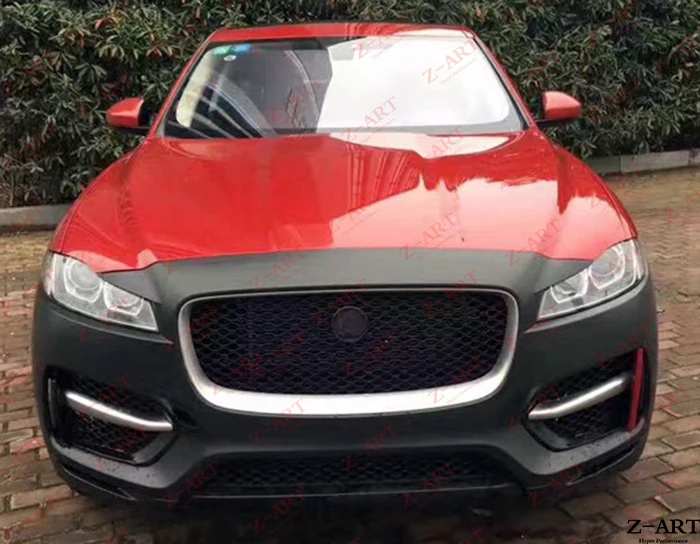 Z ART R переднего бампера для Jaguar F PACE 2015 2018 подтяжки лица PP тюнинг пакет Pace подходит