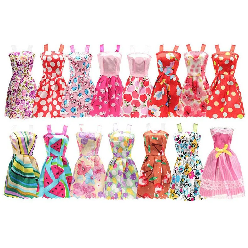 

Doll Randomly Send 10PCS Luxury Suits Fit 1/12Barbies Accessories For Birthday Festival Christmas Gift,Our Generation