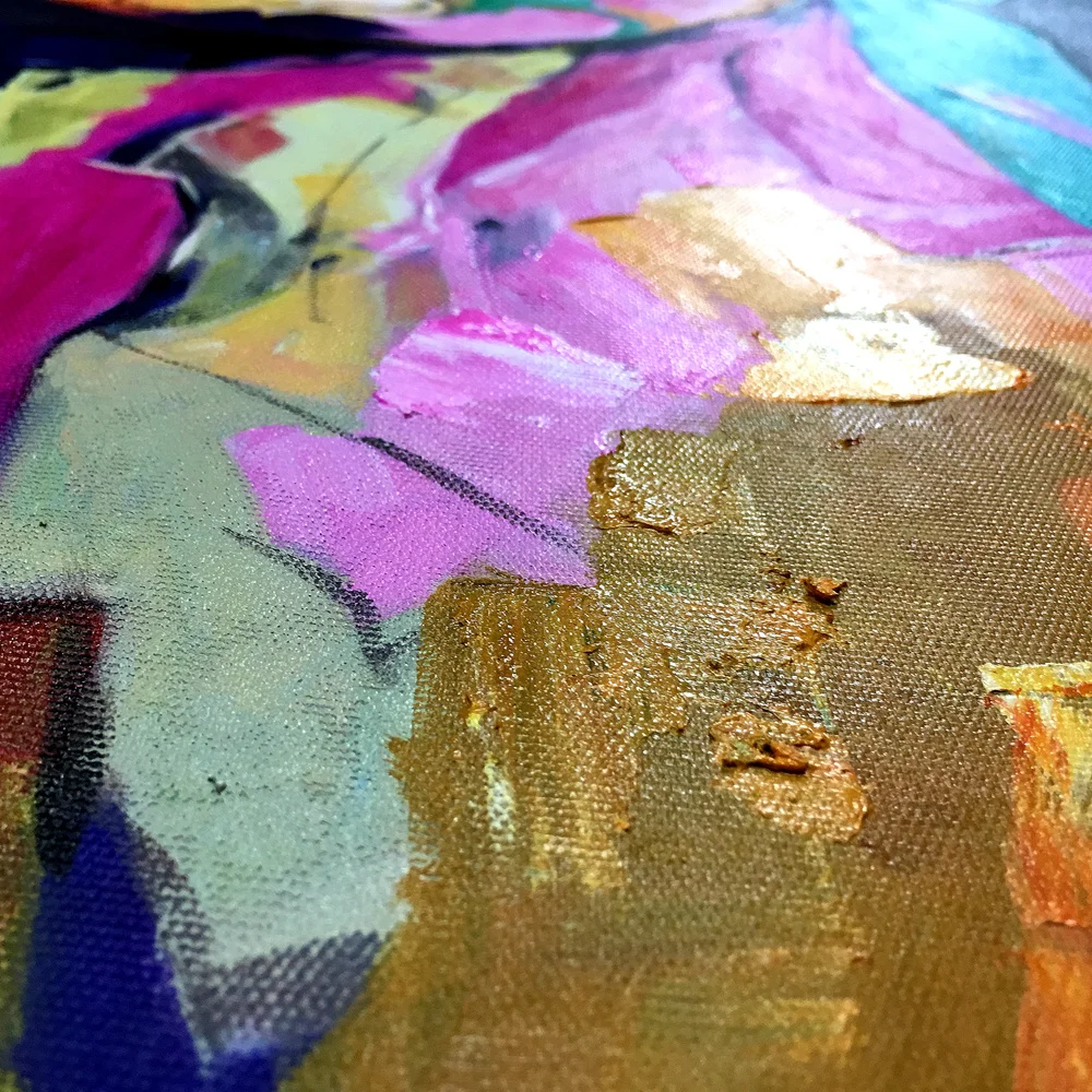 Произведения искусства Человек Уход за кожей лица Ручная роспись абстрактная