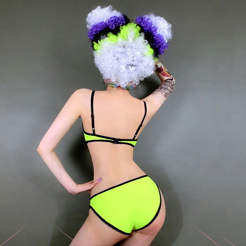 Ночной клуб Женский DJ музыкальный фестивальный рейв наряд бар ГОГО певец