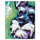 Картина по номерам сделай сам, дропшиппинг, большой размер, щенок шнауцера, милые животные, холст, украшение комнаты, художественная картина, подарок для ребенка