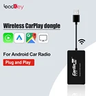 LoadKey  Carlinkit Беспроводной CarPlay Android Авто USB-ключ для Android Радио Экран Автомобильный игровой адаптер Mirrorlink Netflix Video