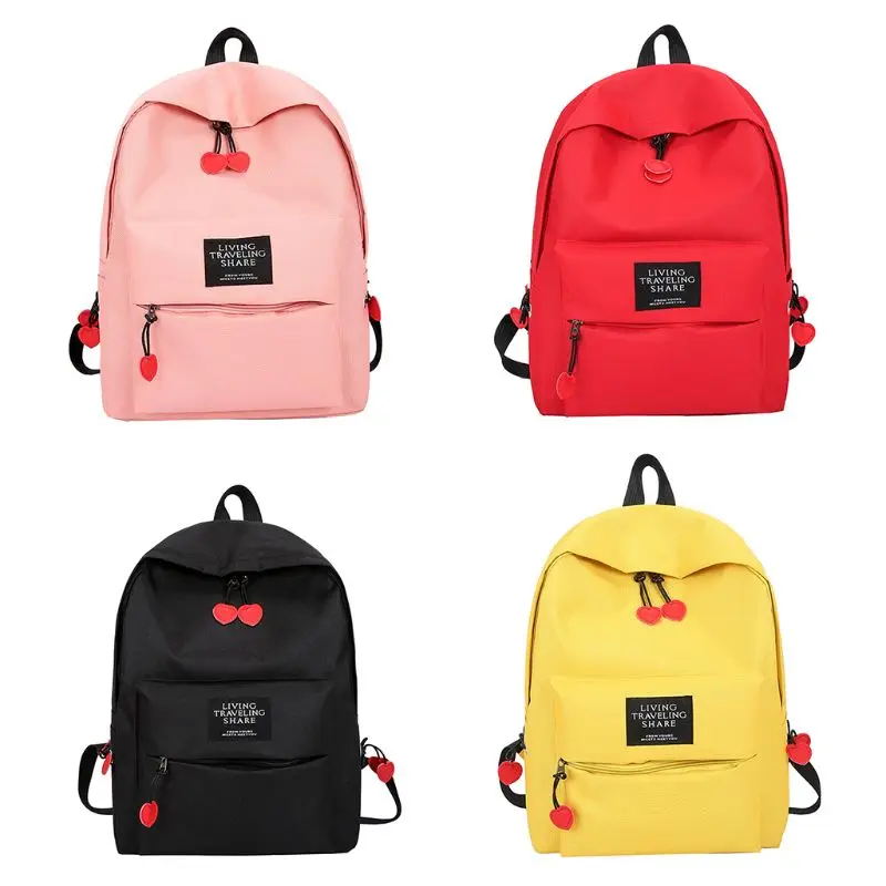 

Кожаные школьные ранцы для девочек, нейлоновый дорожный рюкзак, повседневный рюкзак